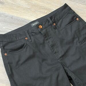 Brixton Relaxed Fit Carpenter Pants Mens 31 Black Straight Leg Workwear Utility
